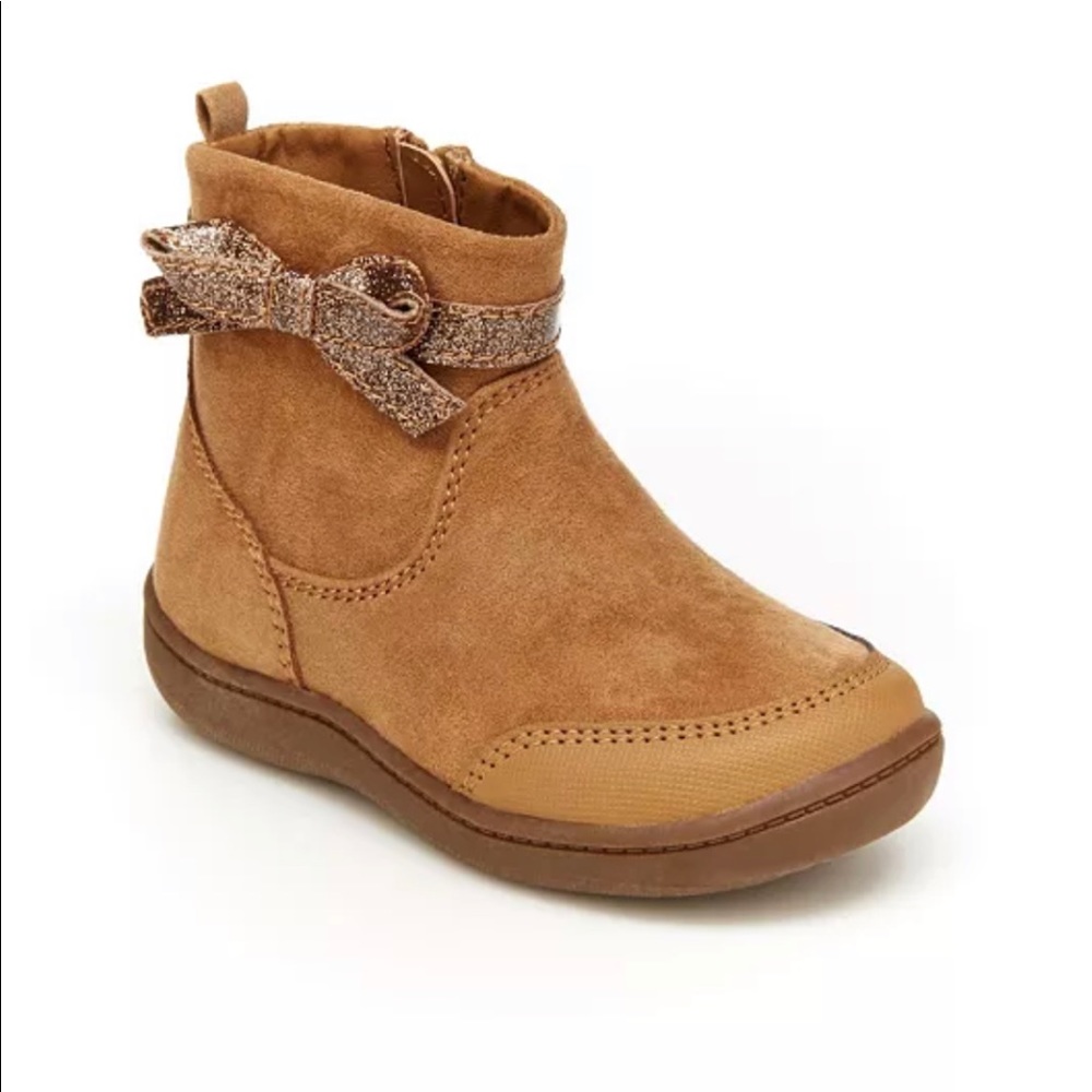 Girls Stride Rite ankle booties, size 11